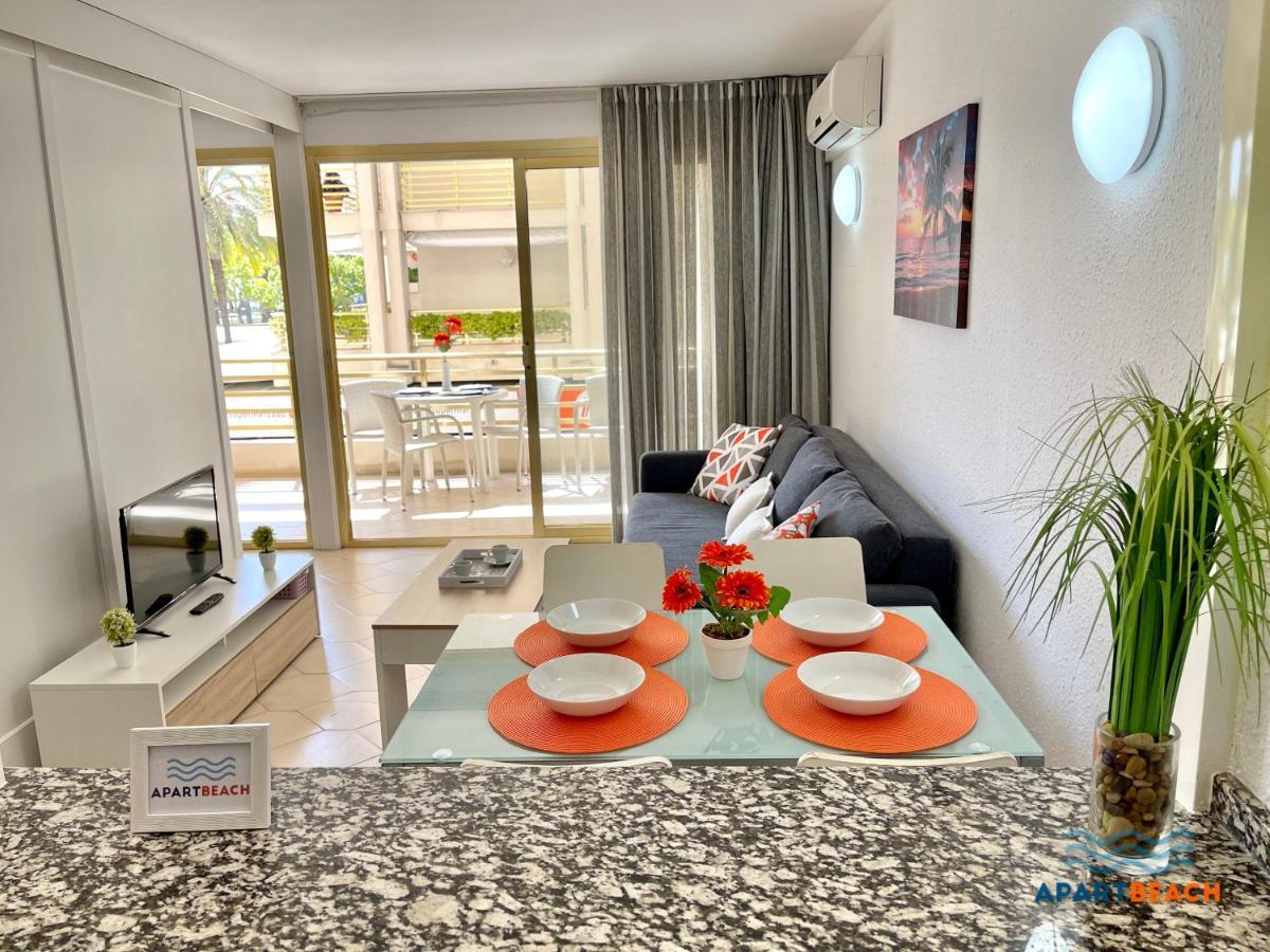 Apartbeach Novelty Climatizado Y Vistas Playa Салоу Экстерьер фото