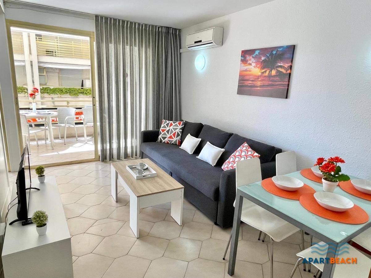 Apartbeach Novelty Climatizado Y Vistas Playa Салоу Экстерьер фото