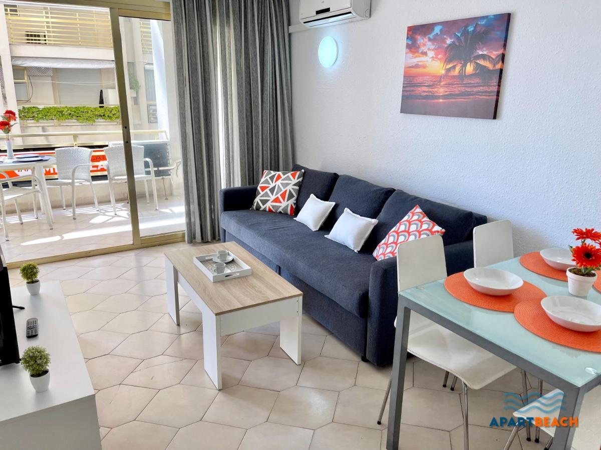 Apartbeach Novelty Climatizado Y Vistas Playa Салоу Экстерьер фото