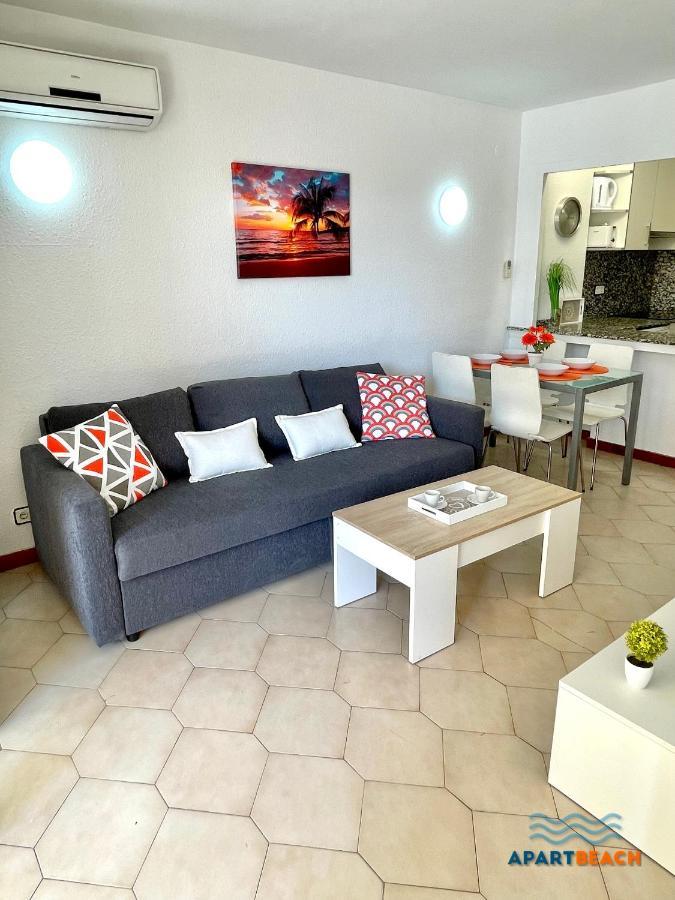 Apartbeach Novelty Climatizado Y Vistas Playa Салоу Экстерьер фото