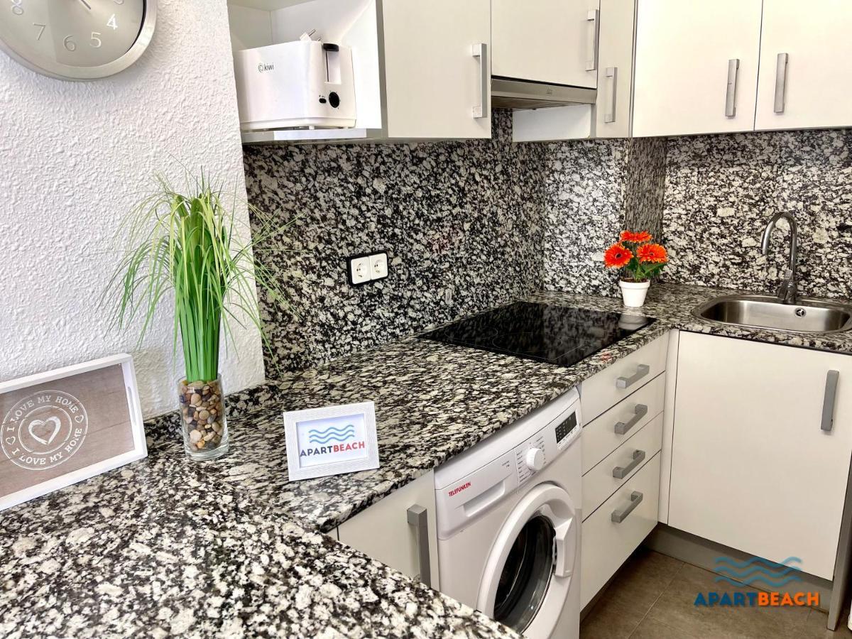 Apartbeach Novelty Climatizado Y Vistas Playa Салоу Экстерьер фото
